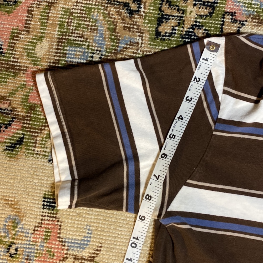 Mens Urban Pipeline Vintage Striped S/S Polo! Flawless! EUC! Med - Picture 9 of 12